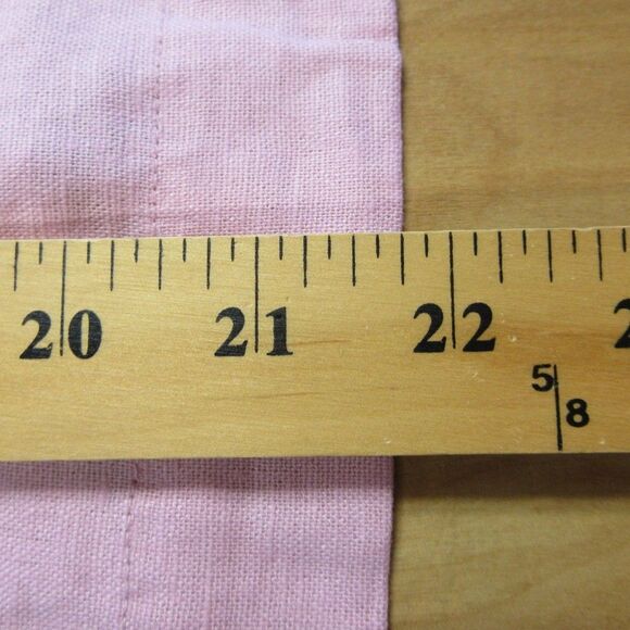 BUFFALO DAVID BITTON Linen Blend Button Front Shirt S 4-6 Fidji Pink Blouse NWT - Picture 9 of 9